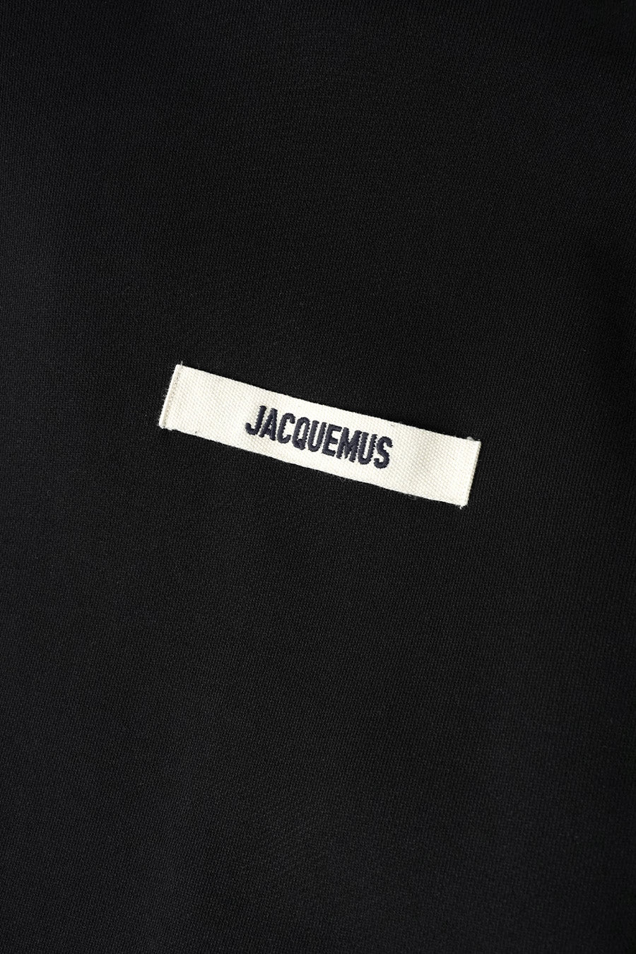 Jacquemus - LE HOODIE GROS GRAIN NOIR - LE LABO STORE