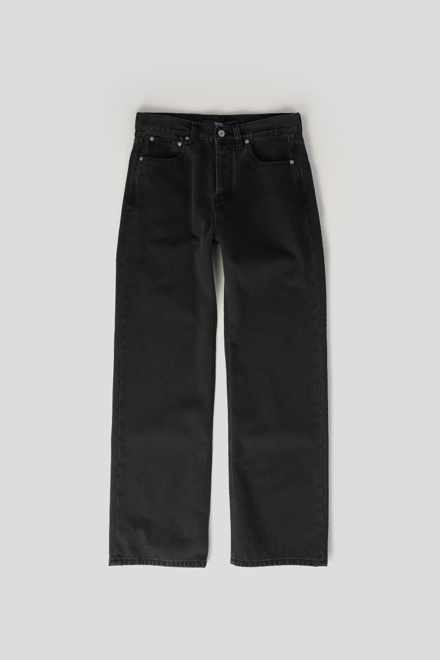 Jacquemus - DE-NÎMES STRAIGHT BLACK TROUSERS - LE LABO STORE