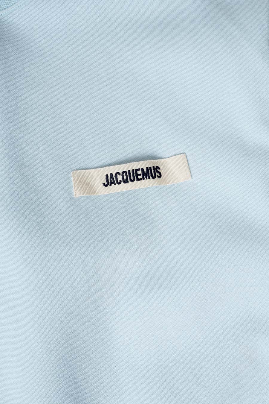 Jacquemus - LIGHT BLUE GROSGRAIN SWEATSHIRT - LE LABO STORE