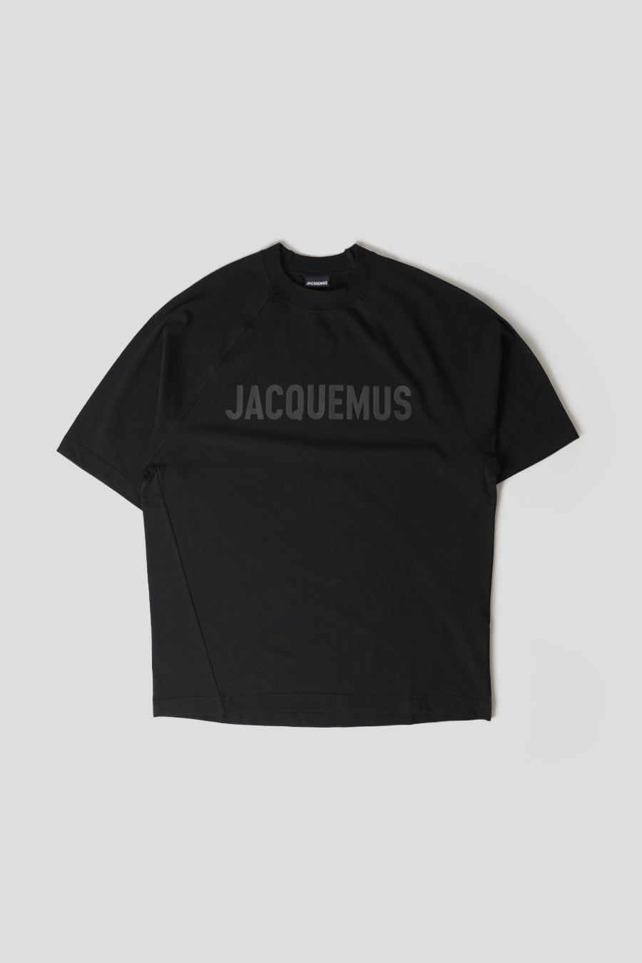 Jacquemus - BLACK TYPO T-SHIRT - LE LABO STORE