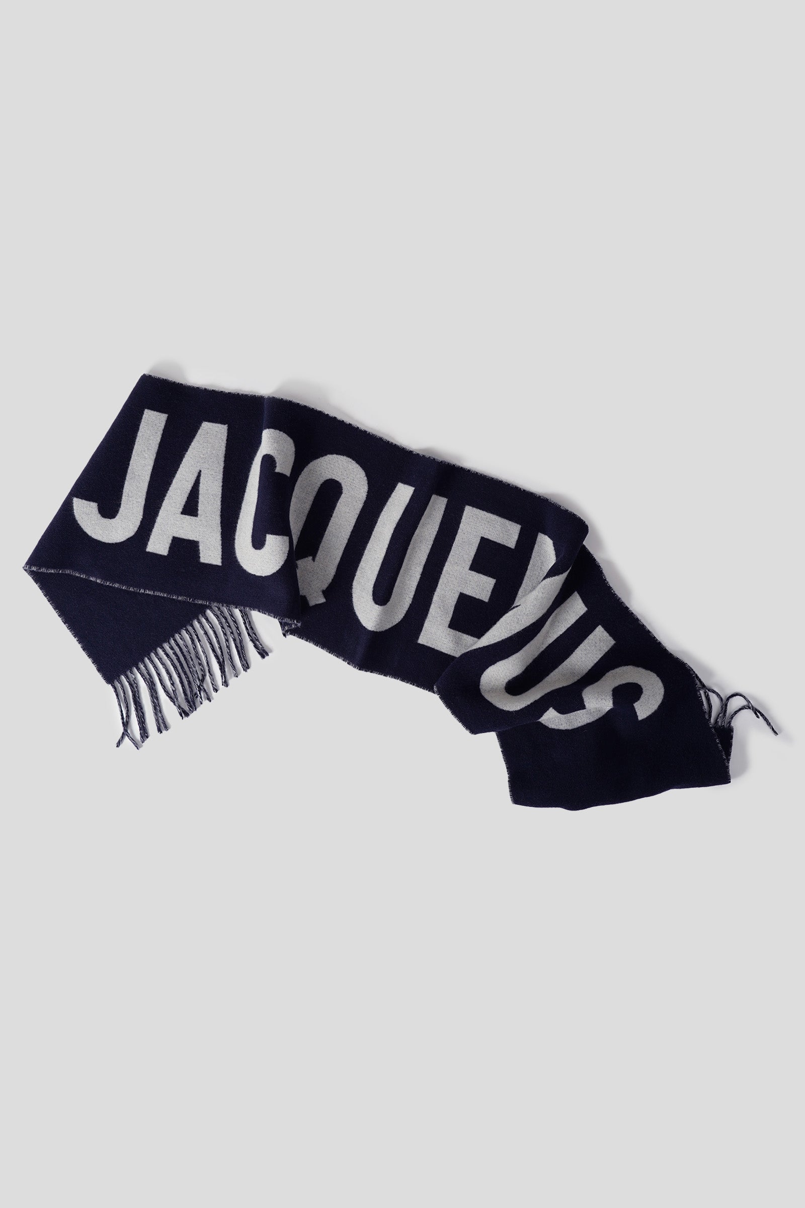 Jacquemus - L'ÉCHARPE JACQUEMUS BLEU MARINE - LE LABO STORE