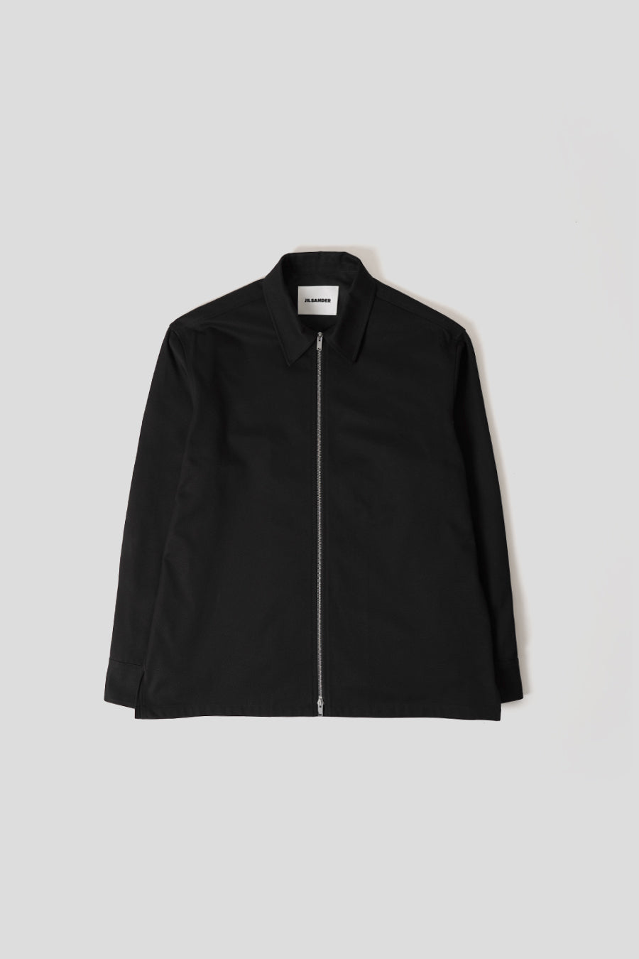 JIL SANDER - BLACK ZIP-UP OVERSHIRT - LE LABO STORE