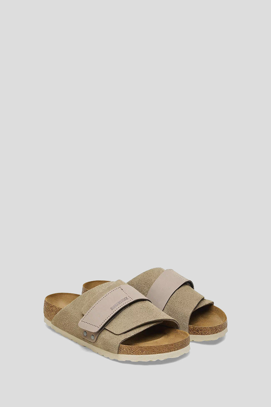 BIRKENSTOCK - TAUPE NUBUCK SUEDE KYOTO BIRKENSTOCK - LE LABO STORE