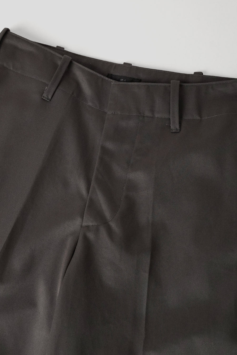 LADY WHITE CO - PANTALON EN TWILL ÉTAIN - LE LABO STORE