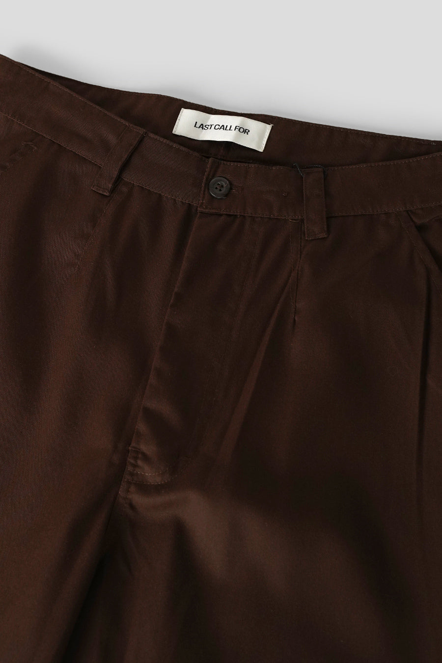 LAST CALL FOR - JAKARTA TROUSERS DARK BROWN - LE LABO STORE