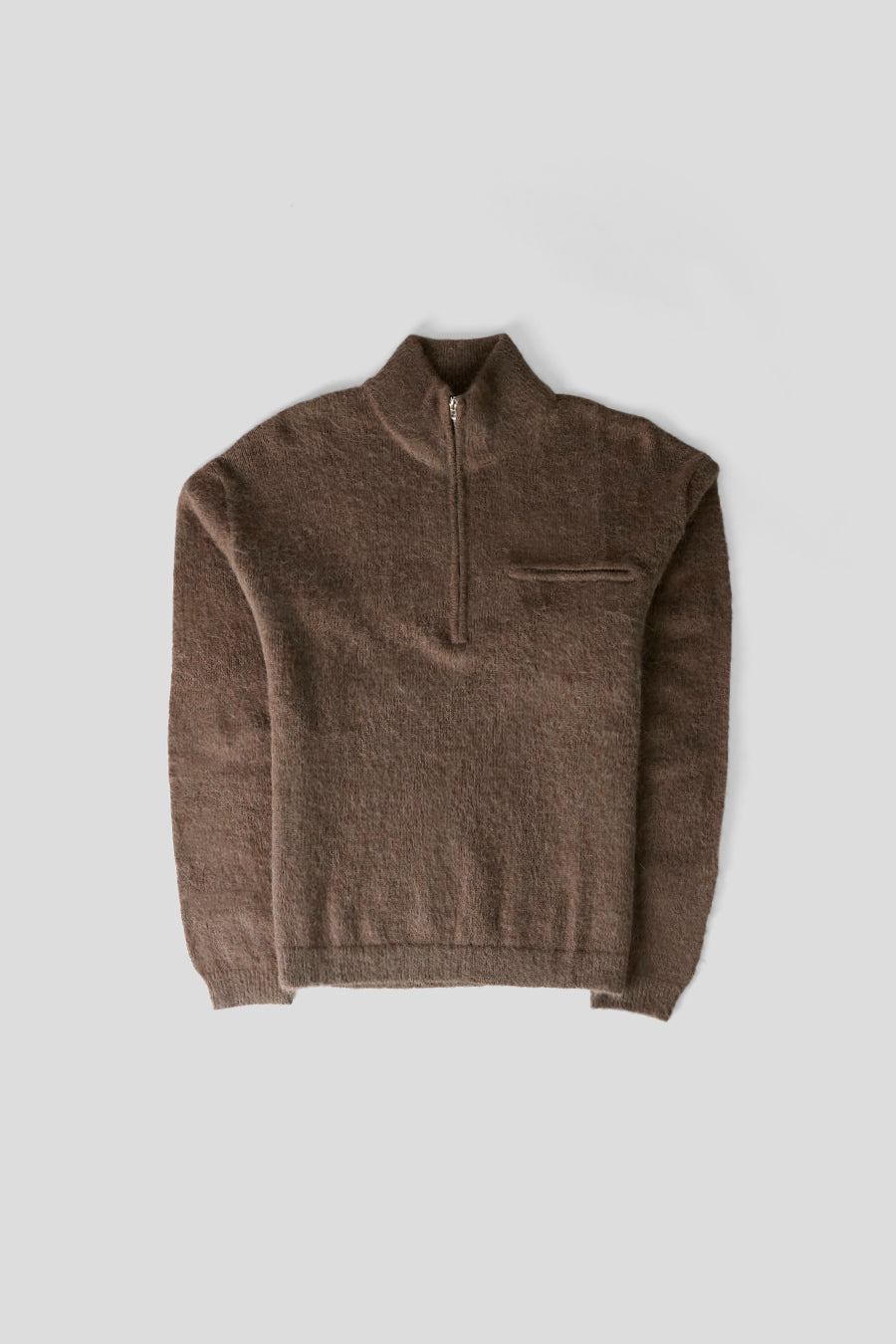 LAST CALL FOR - ZIP TRUCKER PULLOVER BROWN - LE LABO STORE