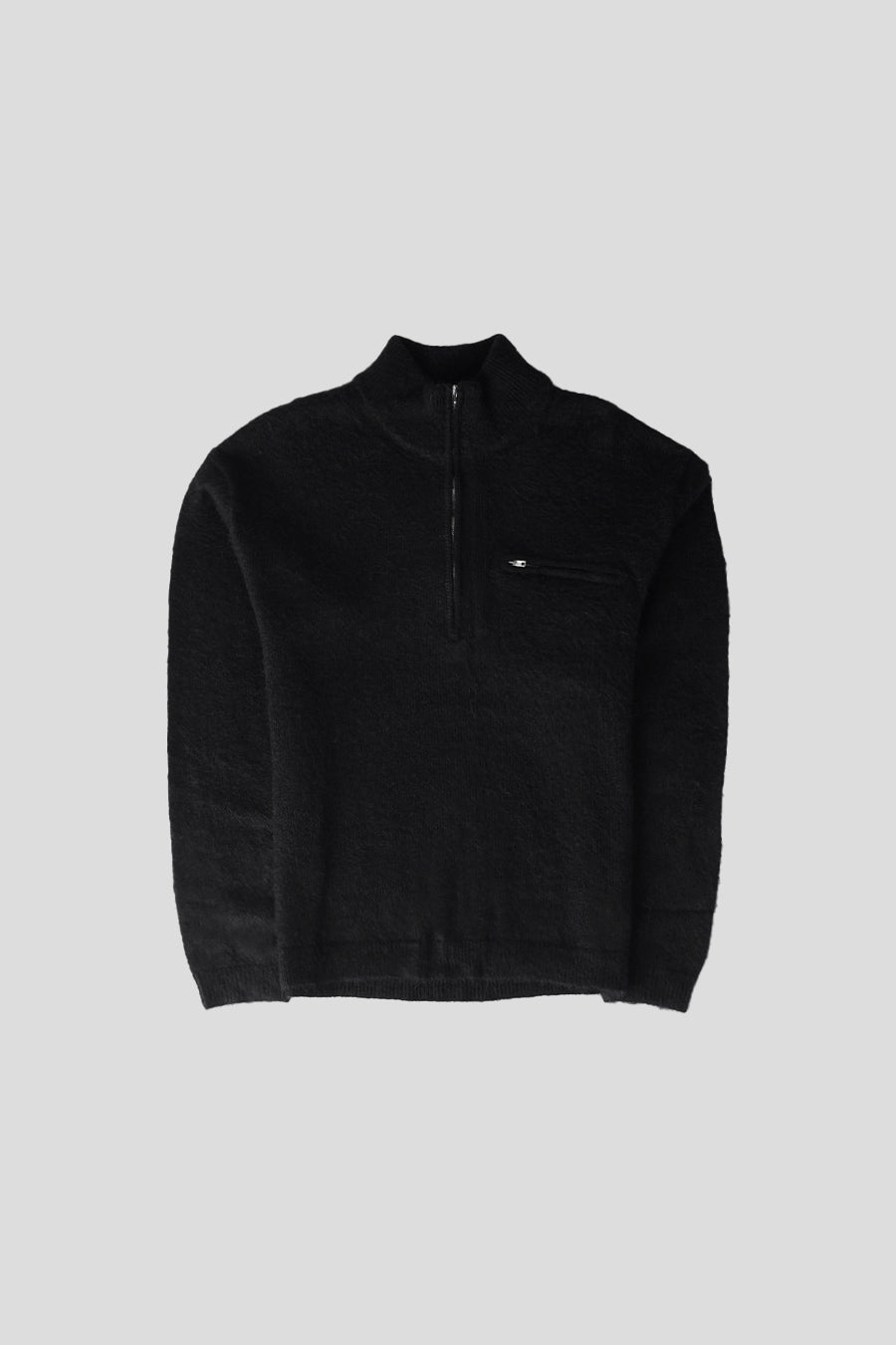 LAST CALL FOR - ZIP TRUCKER BLACK PULLOVER - LE LABO STORE