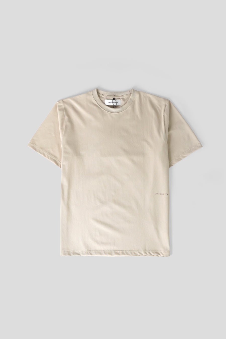 LAST CALL FOR - T-SHIRT LOGO BOX LCF BEIGE - LE LABO STORE