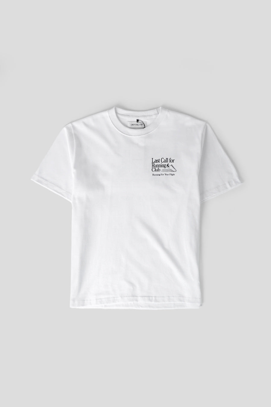 LAST CALL FOR - T-SHIRT RUNNING FOR YOUR FLIGHT MC WHITE - LE LABO STORE