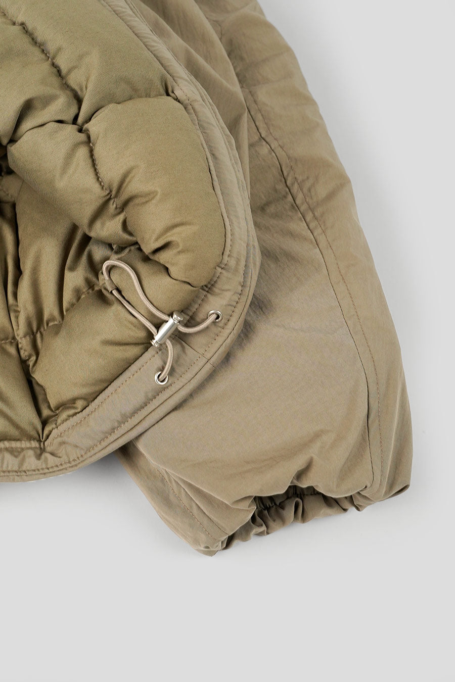 LEMAIRE - DESERT SAGE HOODED PUFFER - LE LABO STORE