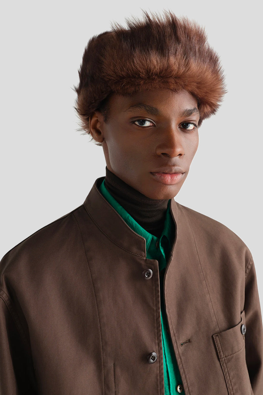 LEMAIRE - LICORICE FUZZY CHAPKA - LE LABO STORE