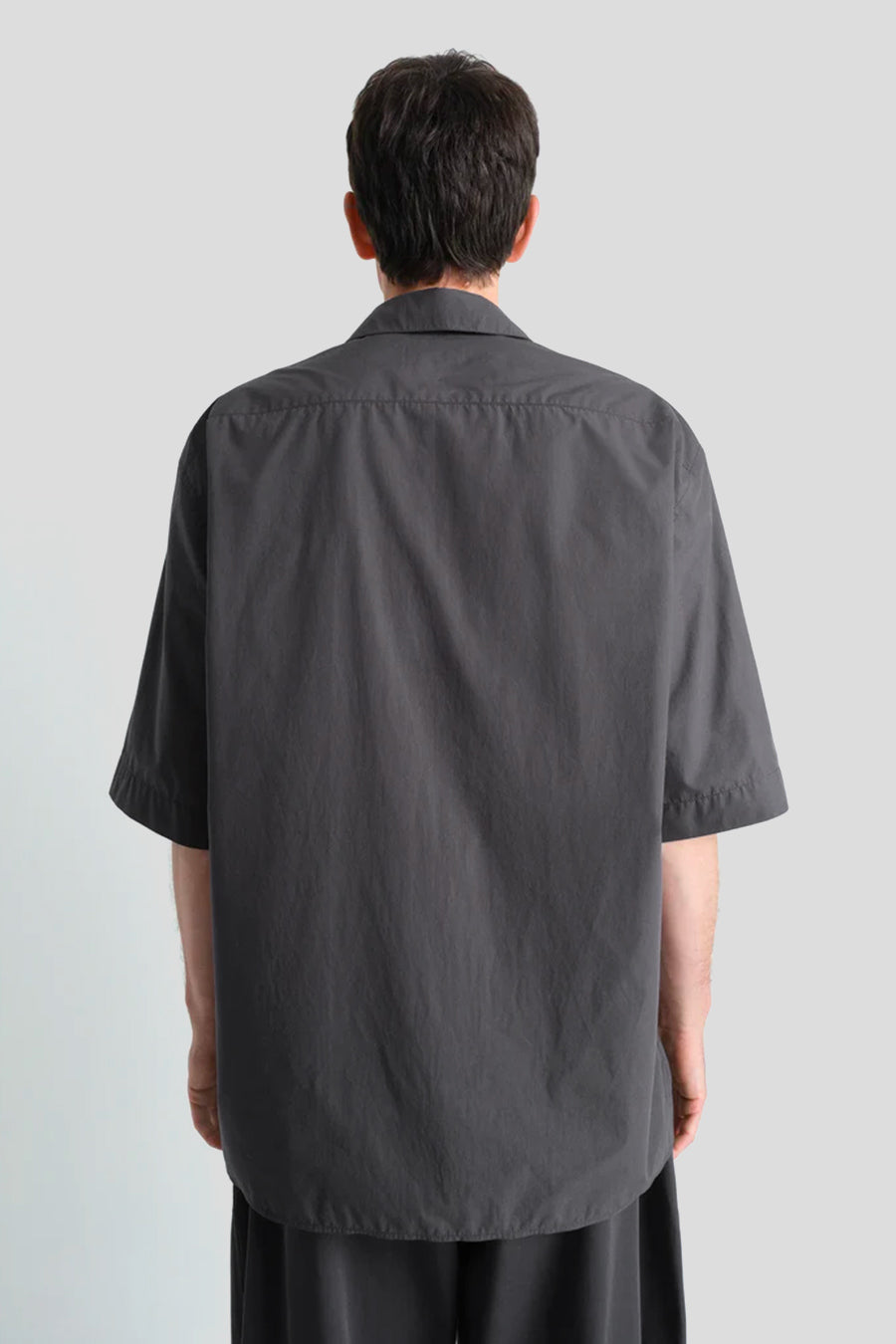 LEMAIRE - CHARCOAL CONVERTIBLE SHIRT - LE LABO STORE