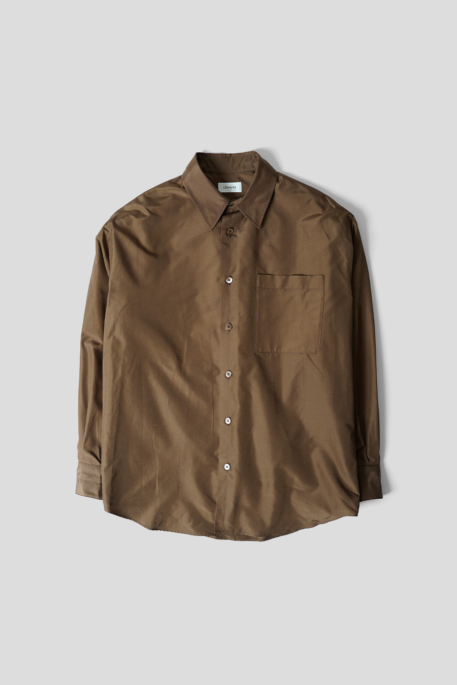 LEMAIRE - BROWN CASUAL SHIRT - LE LABO STORE