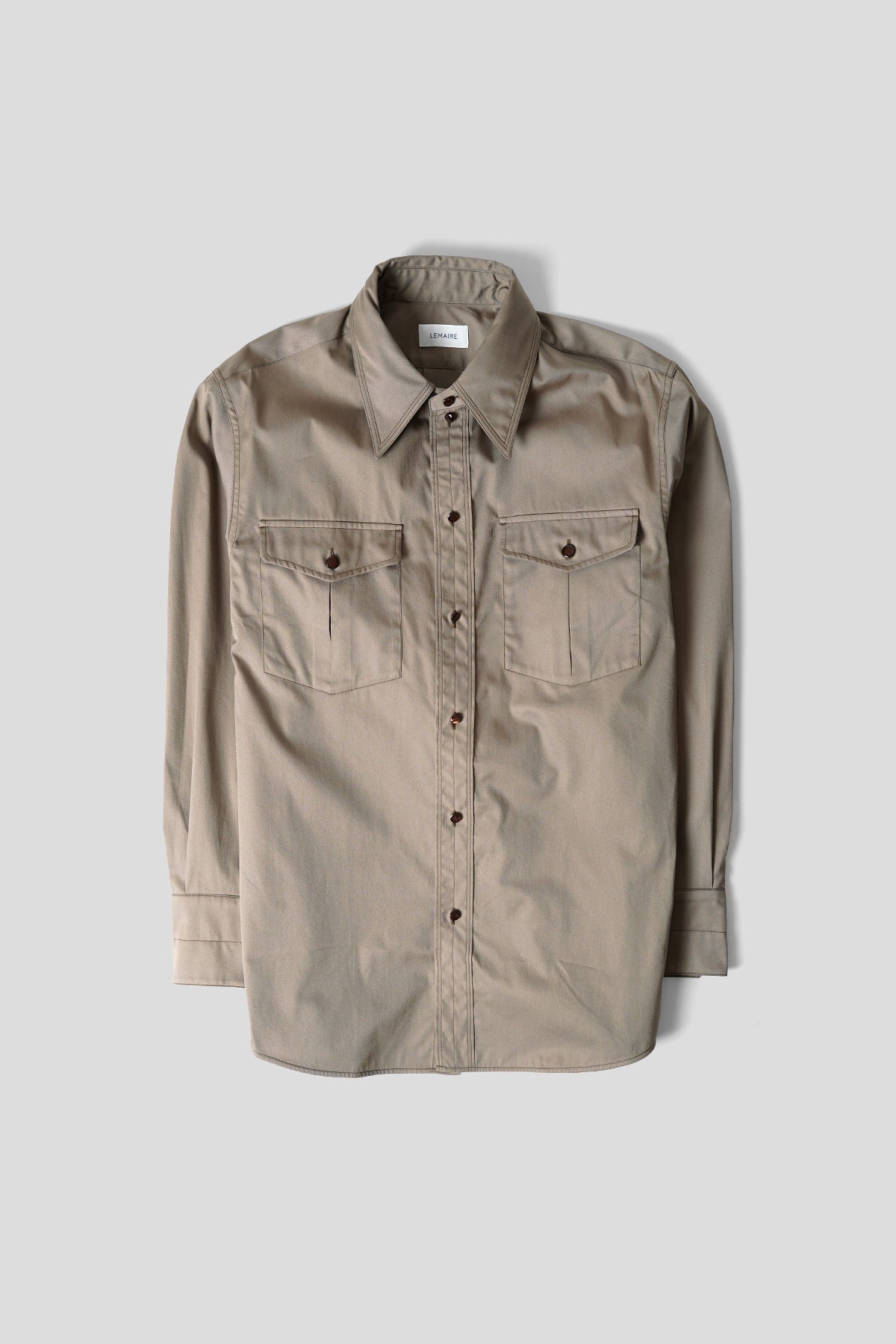 LEMAIRE - CHEMISE WESTERN TAUPE - LE LABO STORE