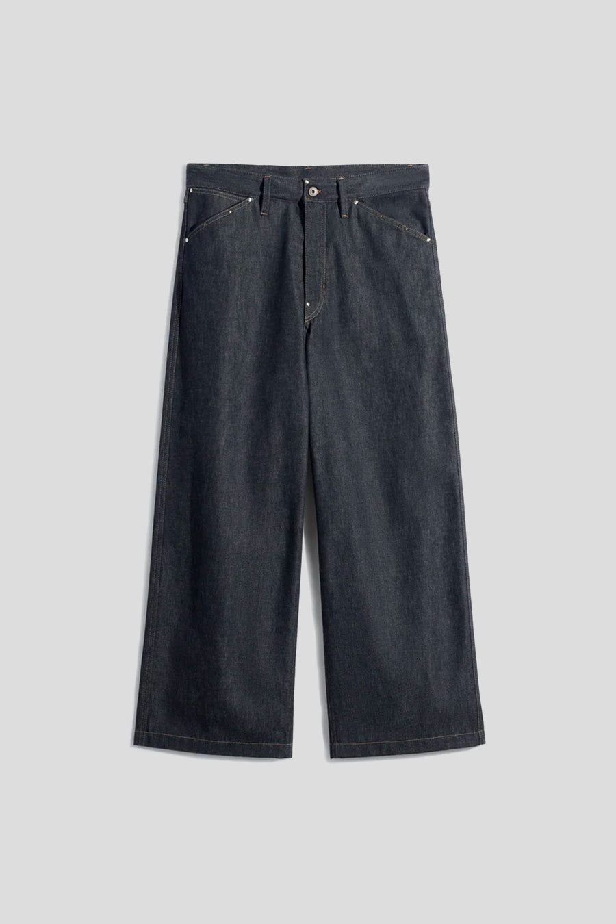 LEMAIRE - DENIM SLATE WIDE STUDS JEAN - LE LABO STORE