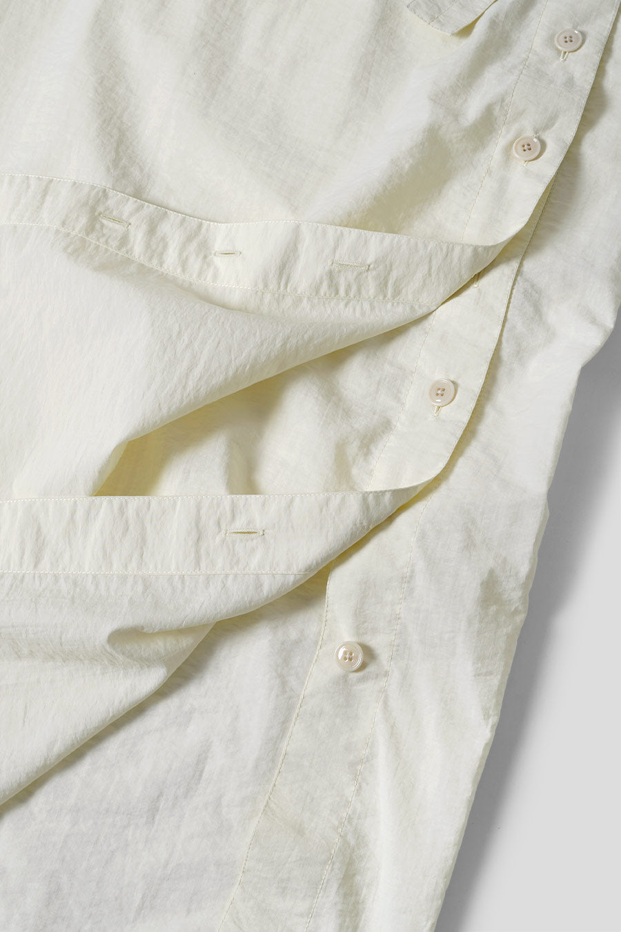 LEMAIRE - JUPE LONGUE PORTEFEUILLE JAUNE PÂLE - LE LABO STORE