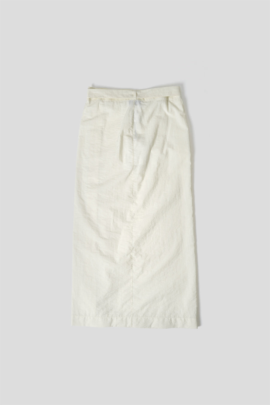 LEMAIRE - JUPE LONGUE PORTEFEUILLE JAUNE PÂLE - LE LABO STORE