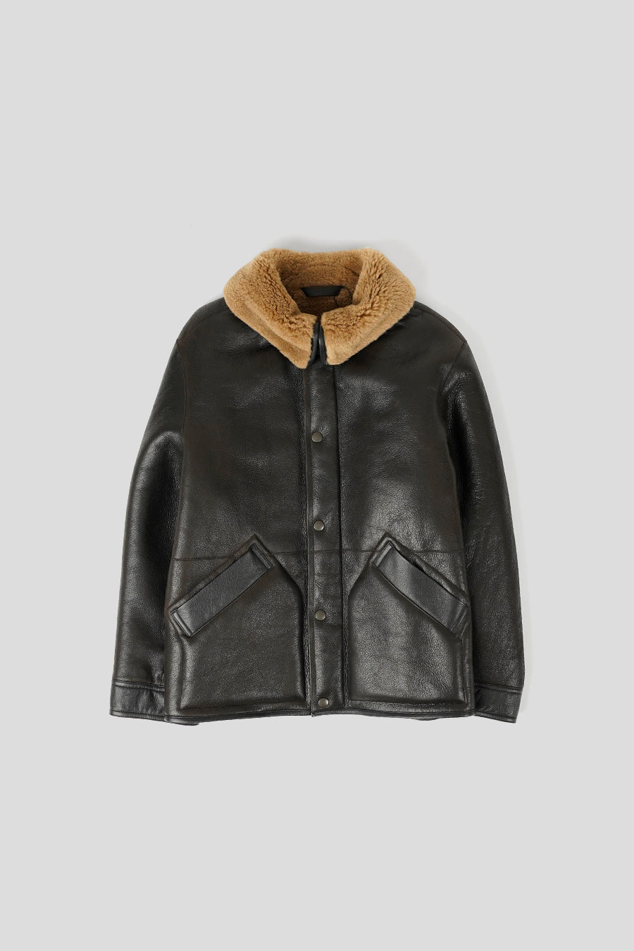 LEMAIRE - MANTEAU EN SHERLING ESPRESSO - LE LABO STORE