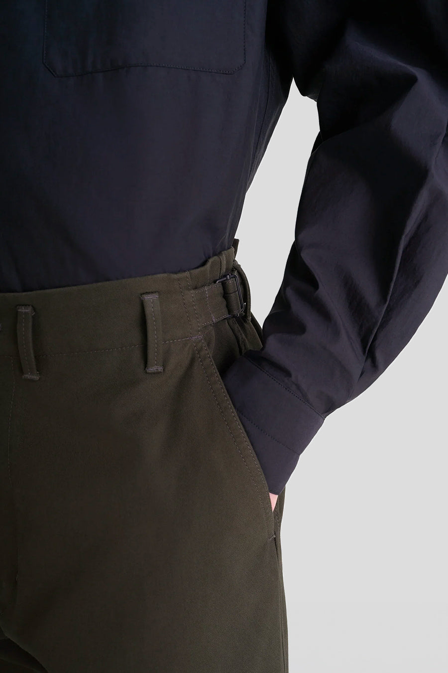 LEMAIRE - PANTALON CAROTTE ESPRESSO - LE LABO STORE