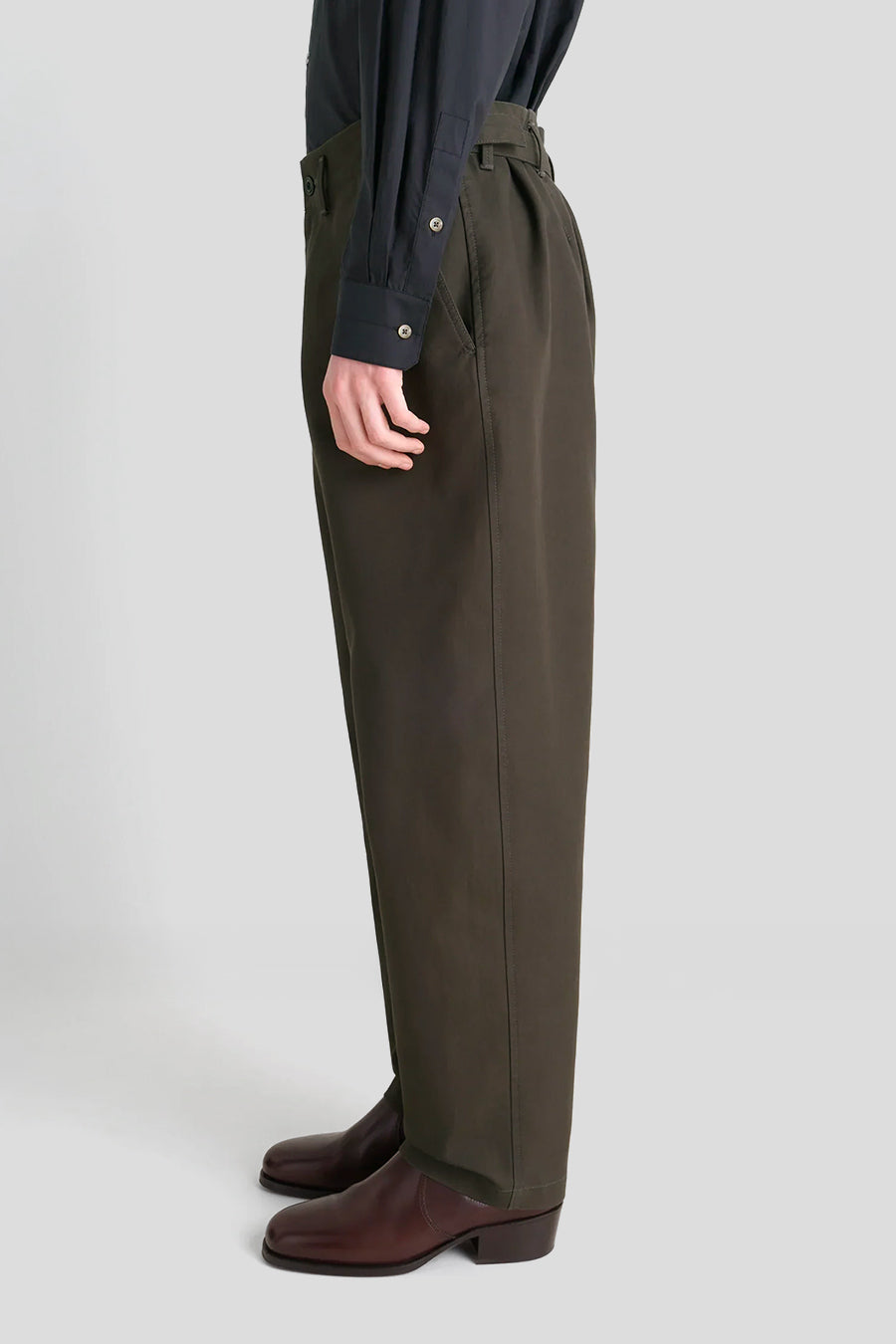 LEMAIRE - PANTALON CAROTTE ESPRESSO - LE LABO STORE