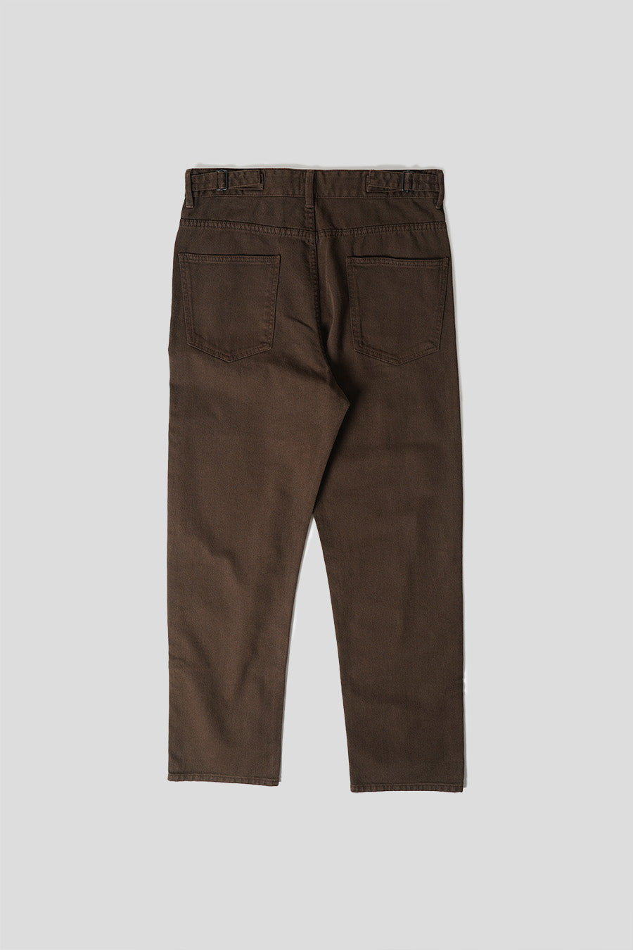 Lemaire CURVED 5 POCKET PANTS, Espresso - Beamhill
