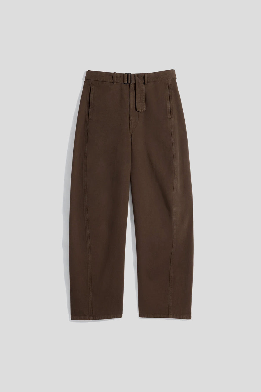 LEMAIRE - CACAO TWISTED BELTED PANTS - LE LABO STORE