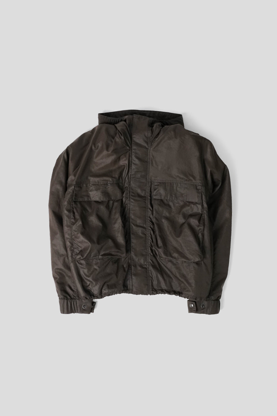 LEMAIRE - PARKA COURTE RAIN ESPRESSO - LE LABO STORE
