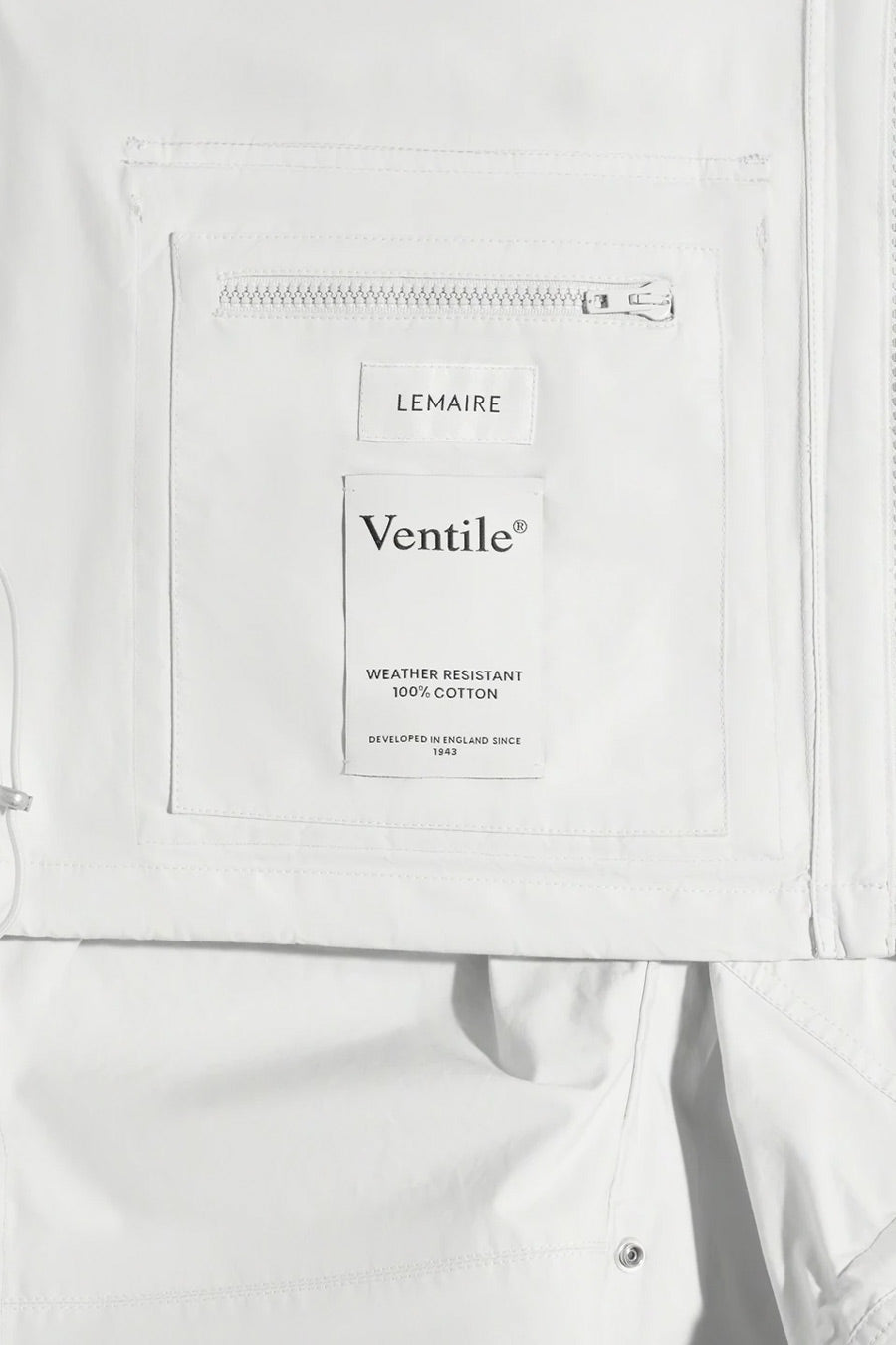 LEMAIRE - PARKA COURTE SOFT RAIN SOJA - LE LABO STORE