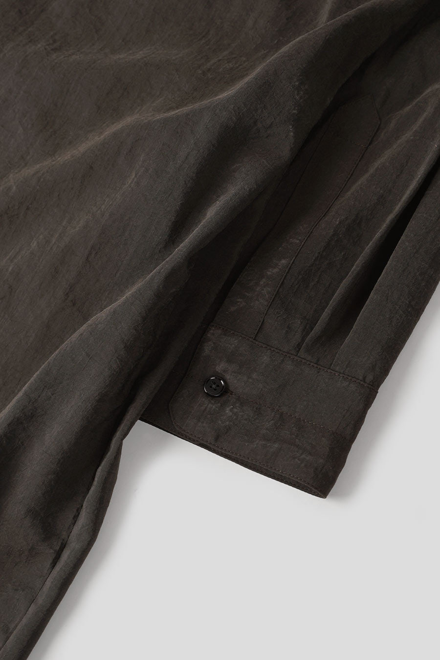 LEMAIRE - ROBE TWISTED À COL DROIT ESPRESSO - LE LABO STORE