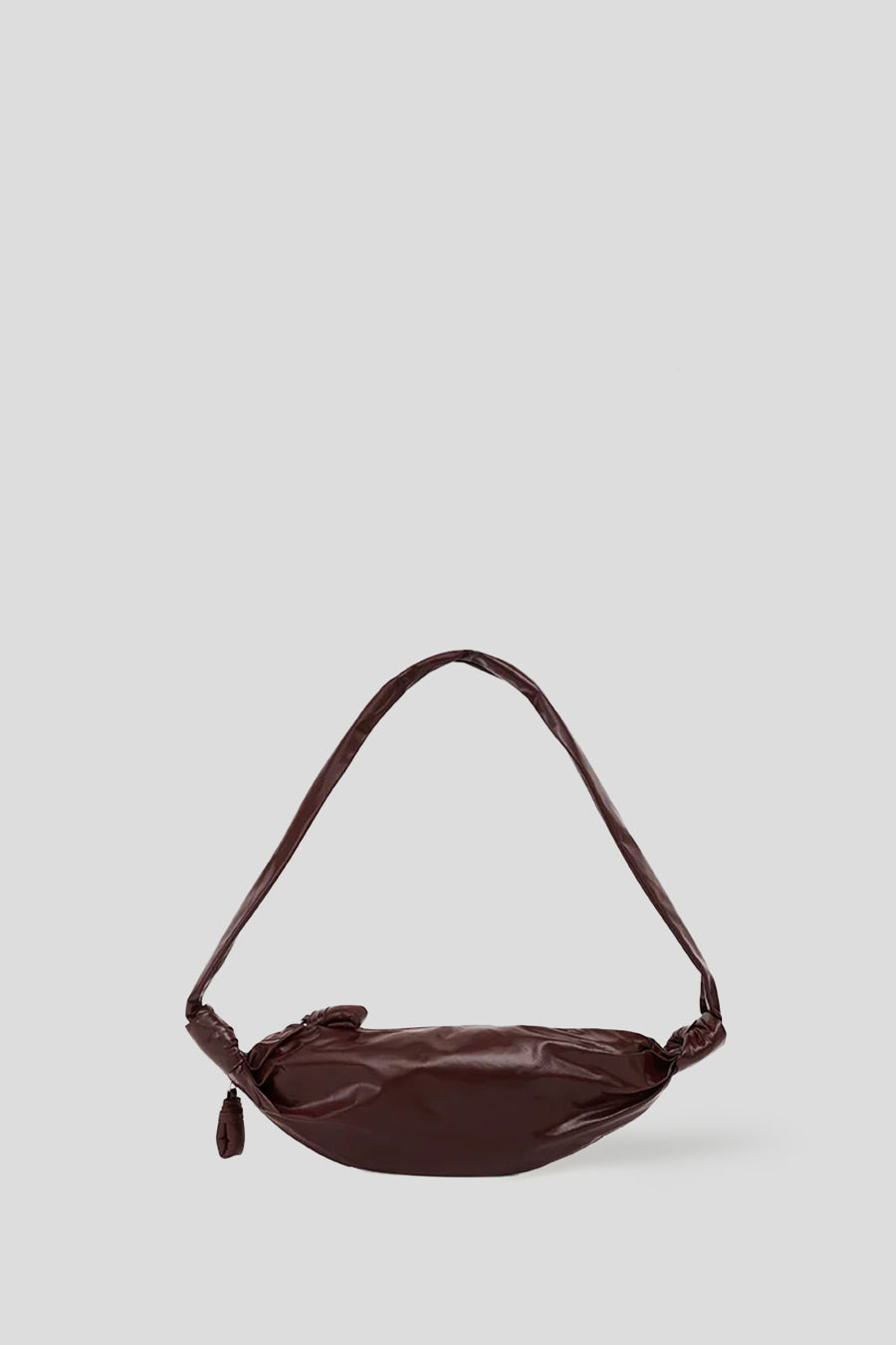 LEMAIRE - SAC SMALL SOFT CROISSANT MARRON - LE LABO STORE