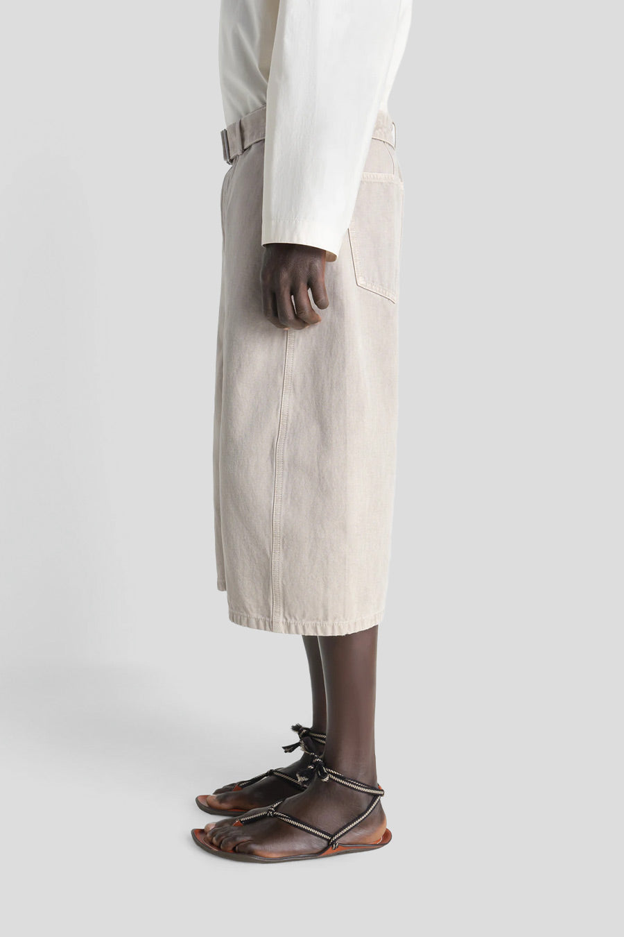 LEMAIRE - SHORT DENIM MOONSTONE - LE LABO STORE