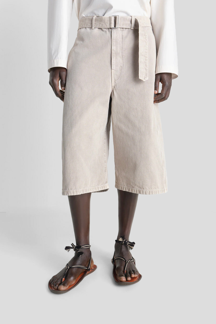 LEMAIRE - SHORT DENIM MOONSTONE - LE LABO STORE