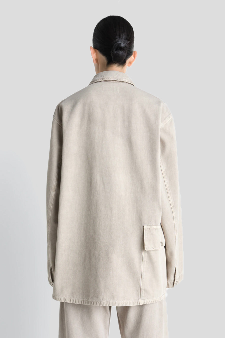 LEMAIRE - MOONSTONE UTILITY OVERSHIRT - LE LABO STORE