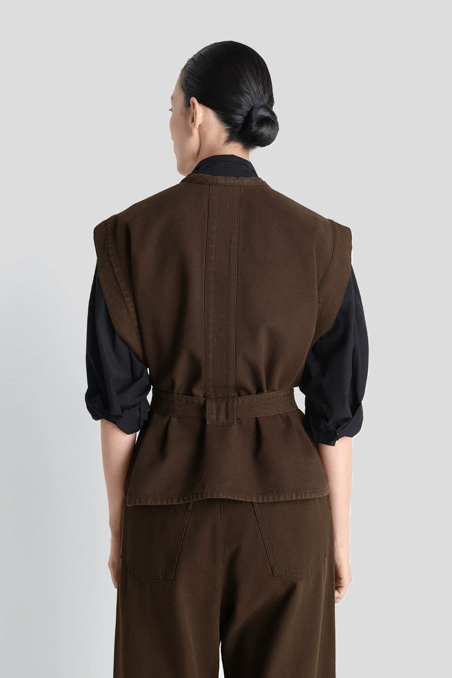 LEMAIRE - TOP CHASUBLE CACAO - LE LABO STORE