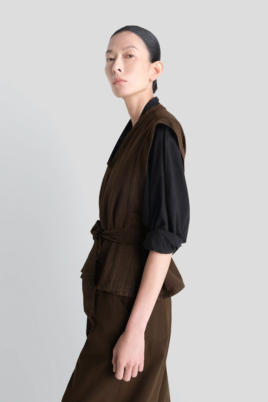 LEMAIRE - TOP CHASUBLE CACAO - LE LABO STORE