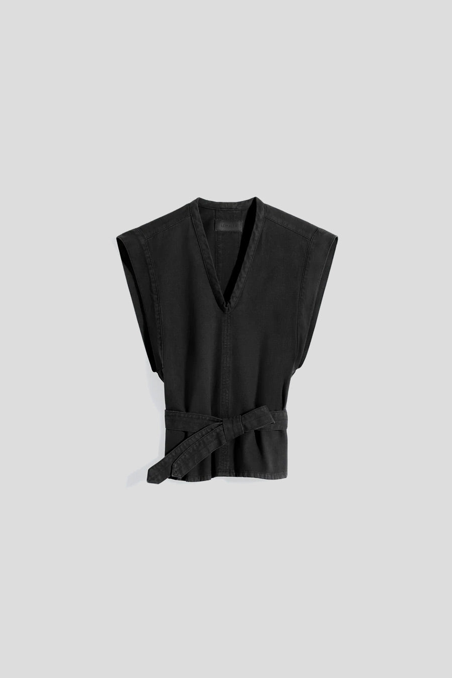 LEMAIRE - TOP CHASUBLE NOIR - LE LABO STORE