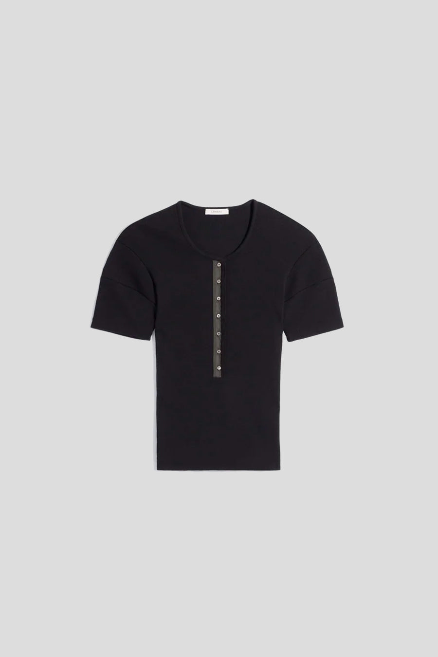 LEMAIRE - TOP FITTED HENLEY NOIR - LE LABO STORE