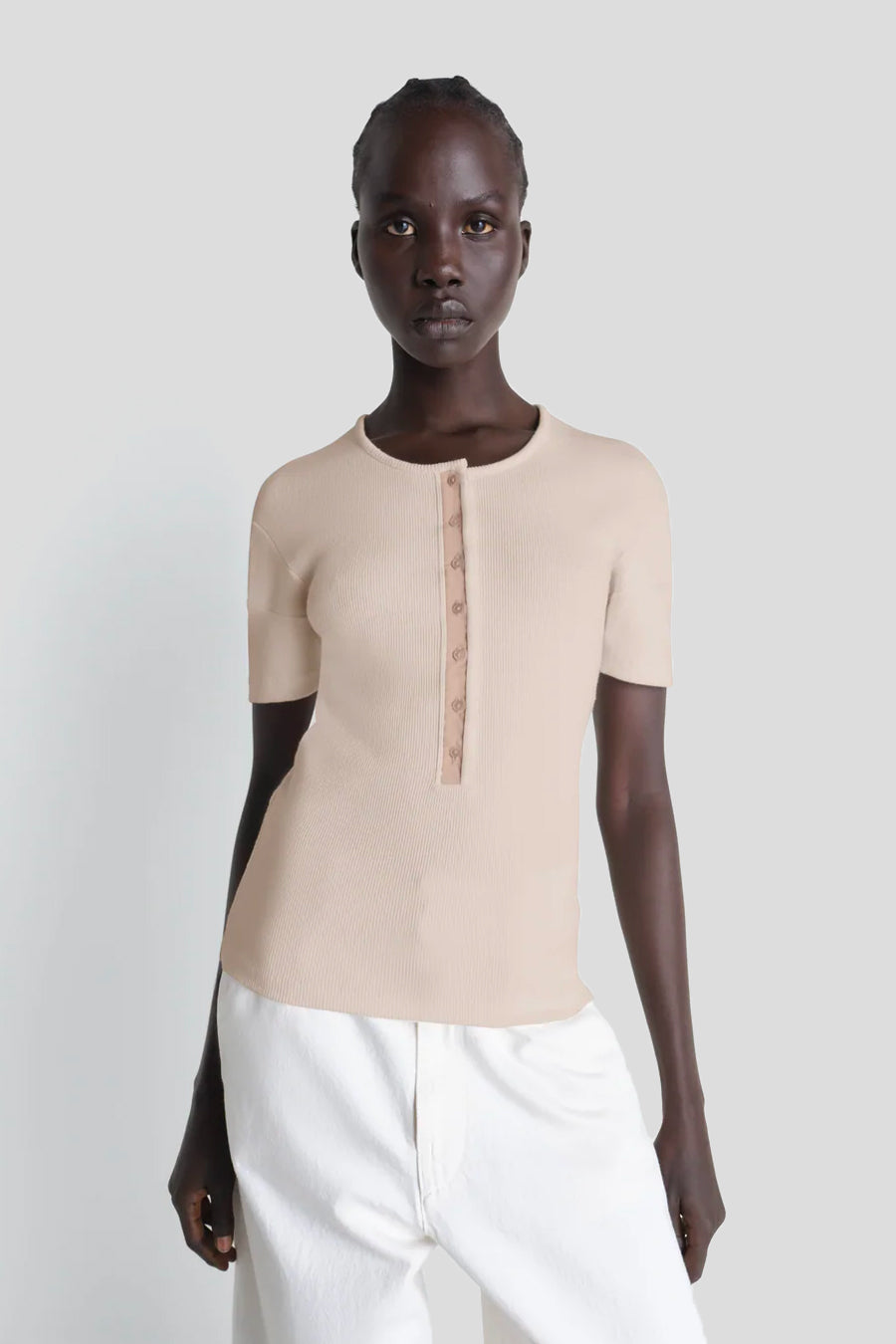 LEMAIRE - TOP FITTED HENLEY SAUGE - LE LABO STORE