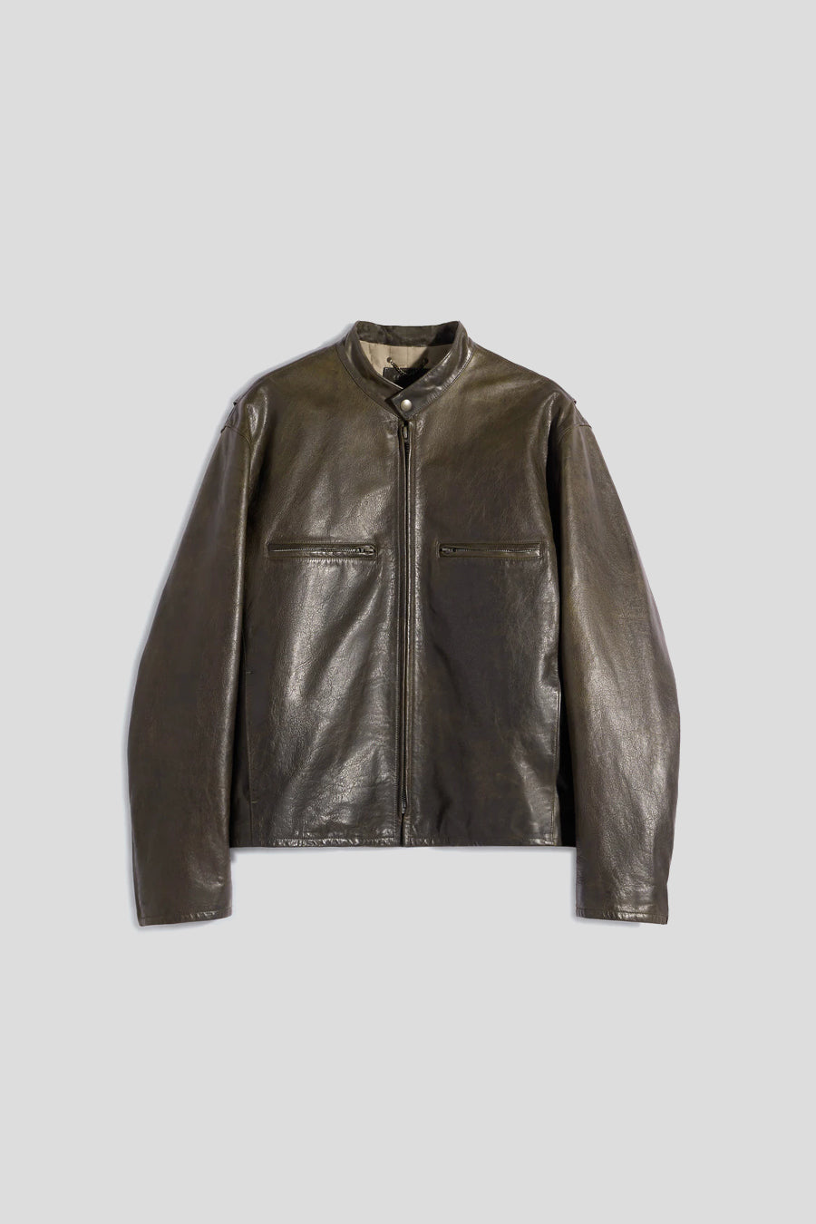 LEMAIRE - VESTE BOXY BIKER BRONZE - LE LABO STORE