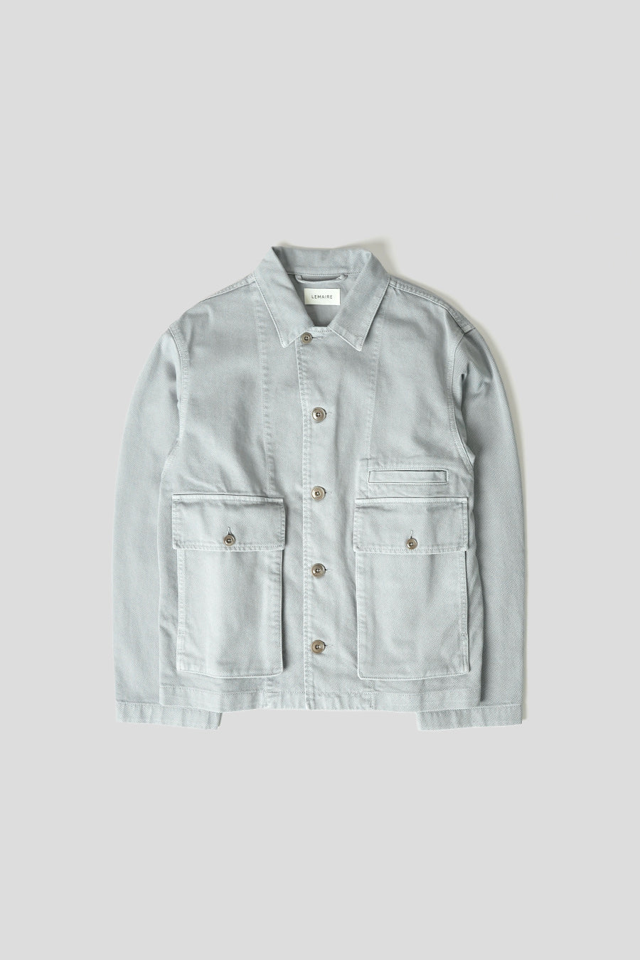 LEMAIRE - SNOWY BLUE GREY BOXY JACKET - LE LABO STORE