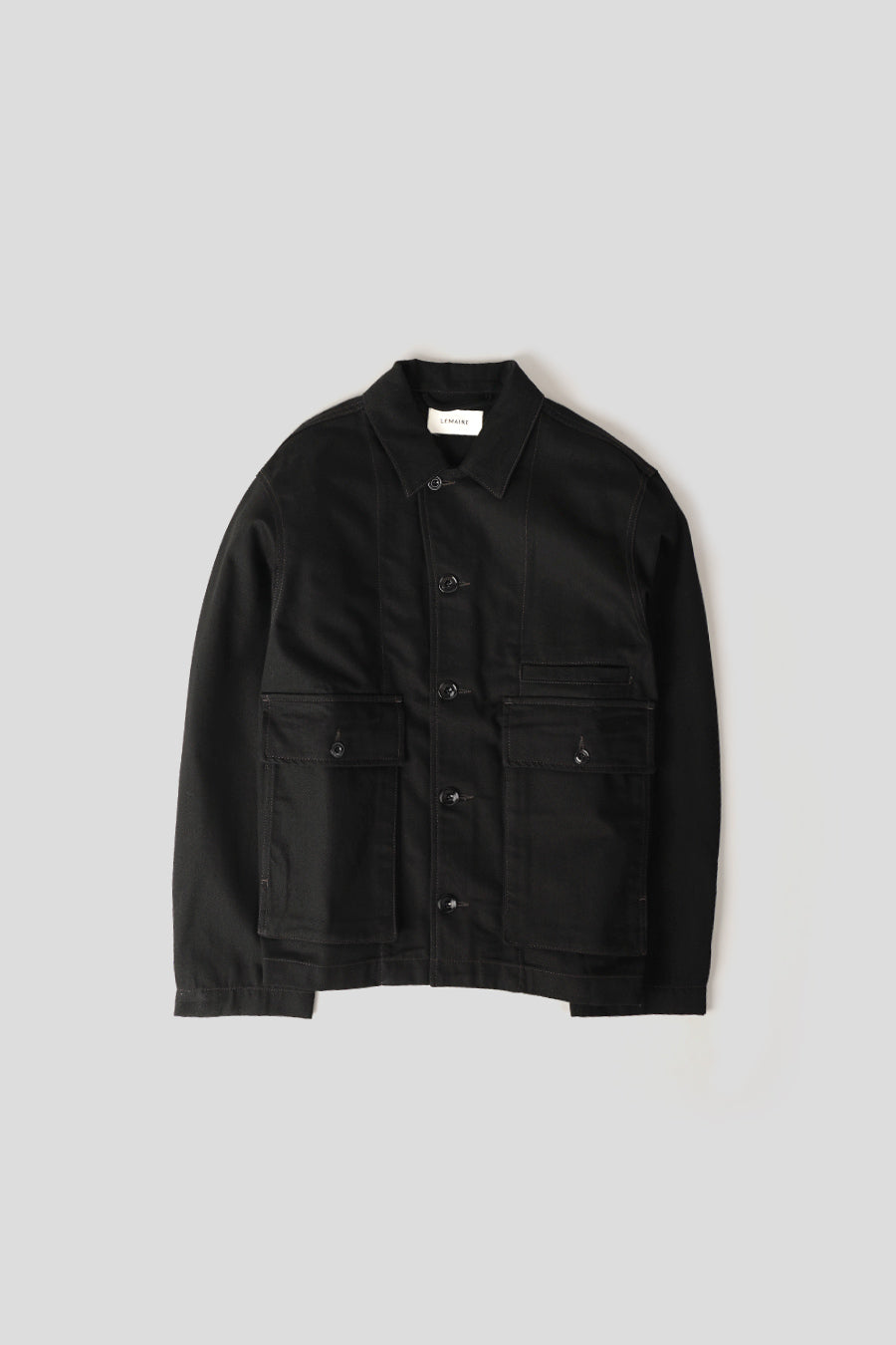 LEMAIRE - VESTE BOXY NOIRE - LE LABO STORE