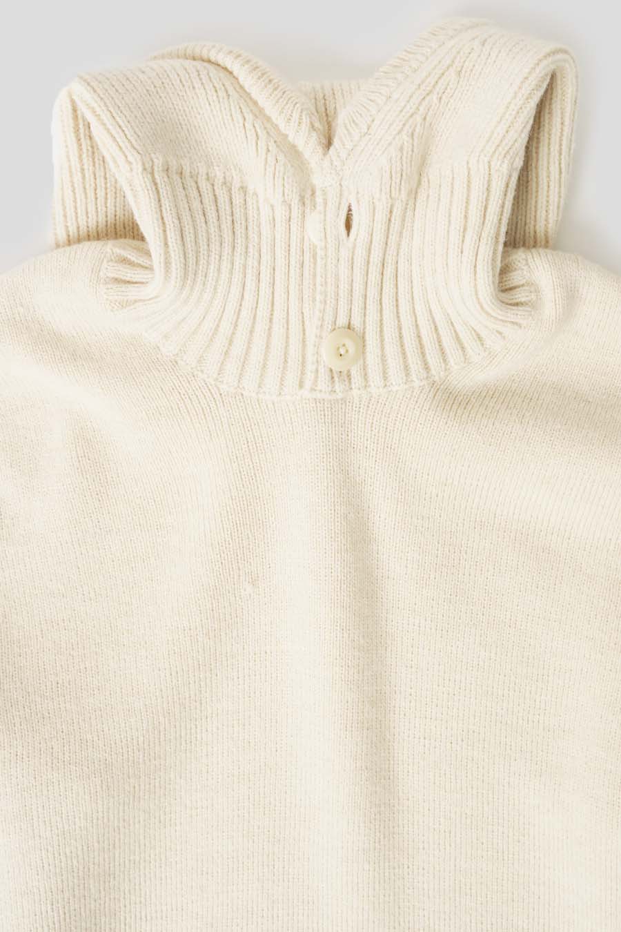 LEMAIRE - PULL À CAPUCHE BEIGE CLAIR - LE LABO STORE