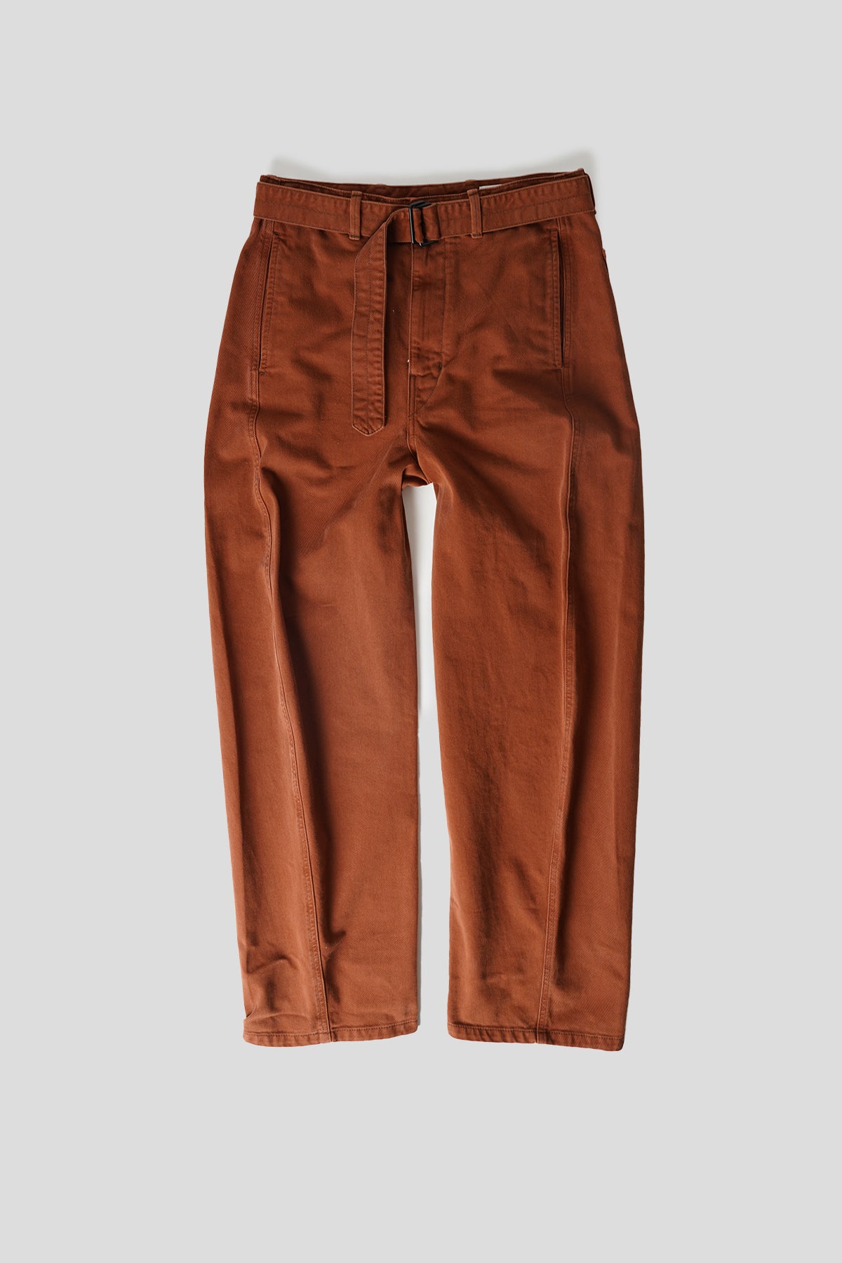 LEMAIRE - TWISTED BELTED PANT BRICK - LE LABO STORE