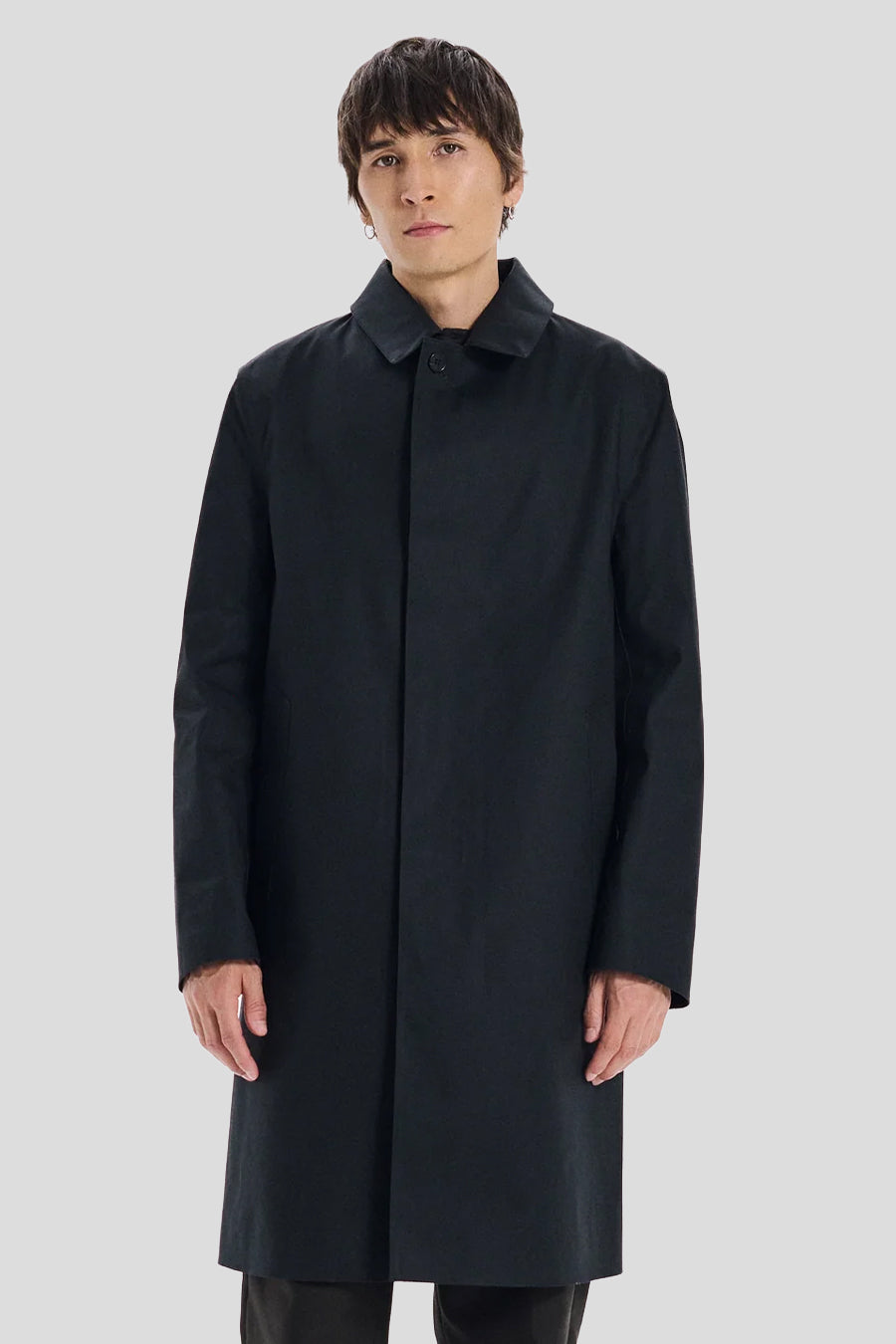 MACKINTOSH - COAT HUMBIE CASHMERE WOOL BLEND BLACK - LE LABO STORE