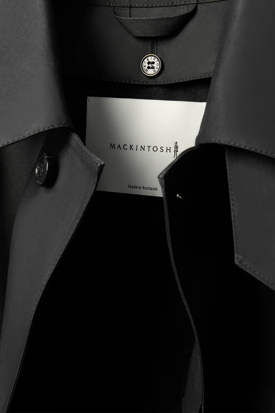 MACKINTOSH - COAT HUMBIE CASHMERE WOOL BLEND BLACK - LE LABO STORE