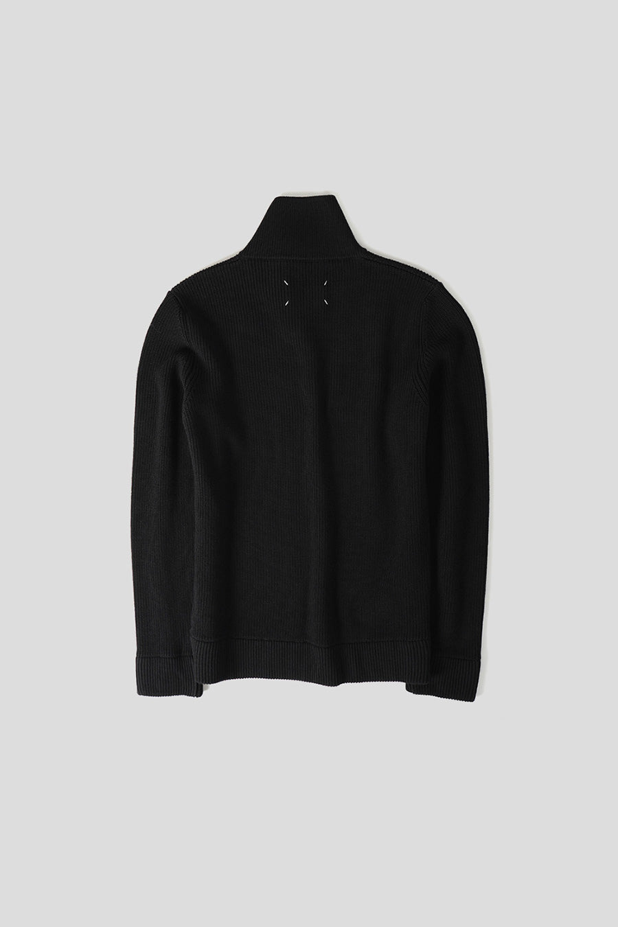 Maison Margiela - CARDIGAN ZIPPÉ NOIR - LE LABO STORE