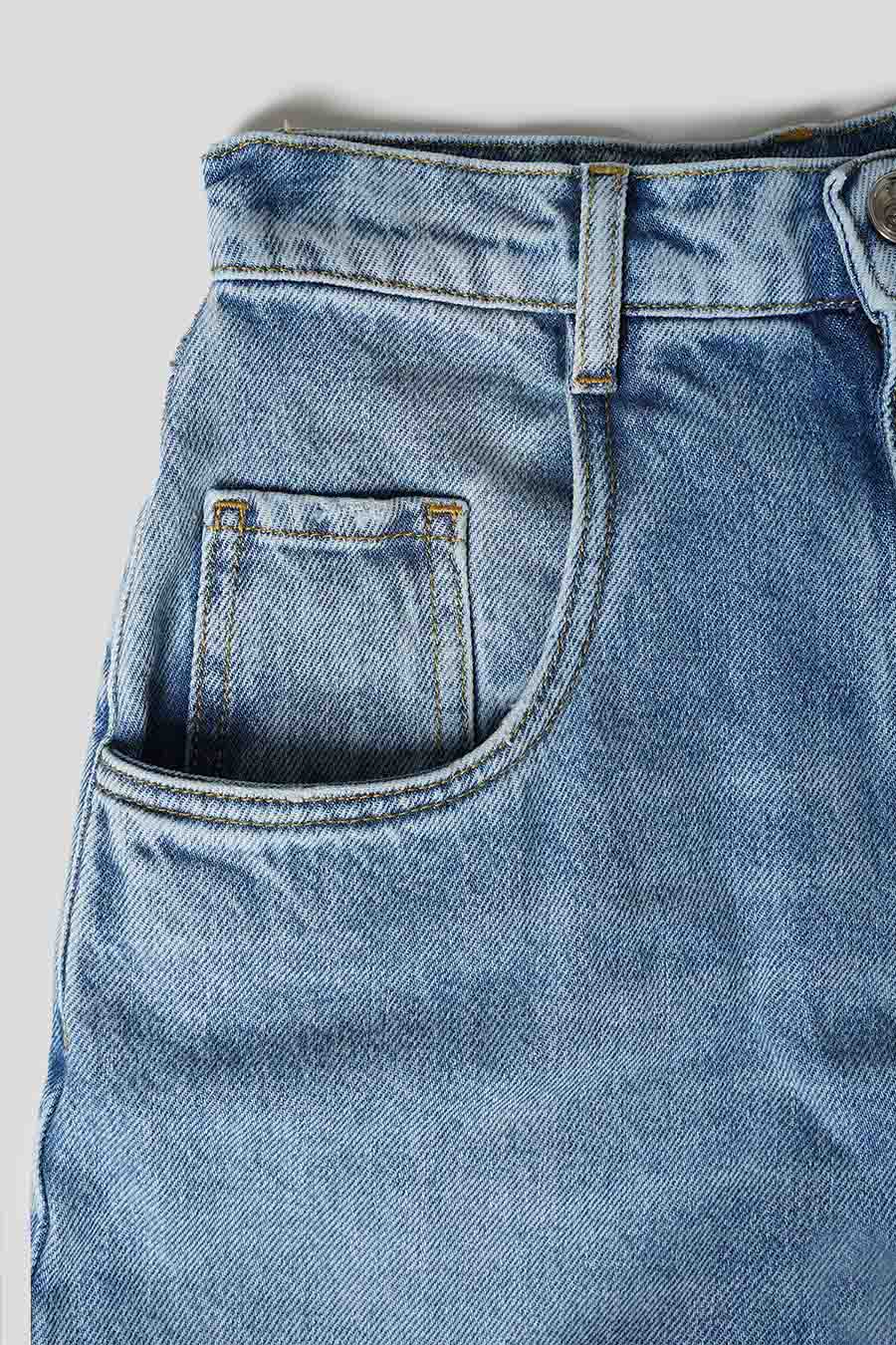 Maison Margiela - JEAN À DÉCOUPES BLEU - LE LABO STORE