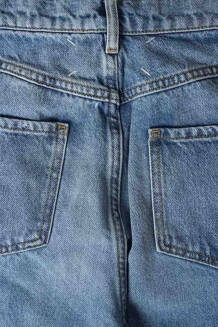 Maison Margiela - JEAN À DÉCOUPES BLEU - LE LABO STORE