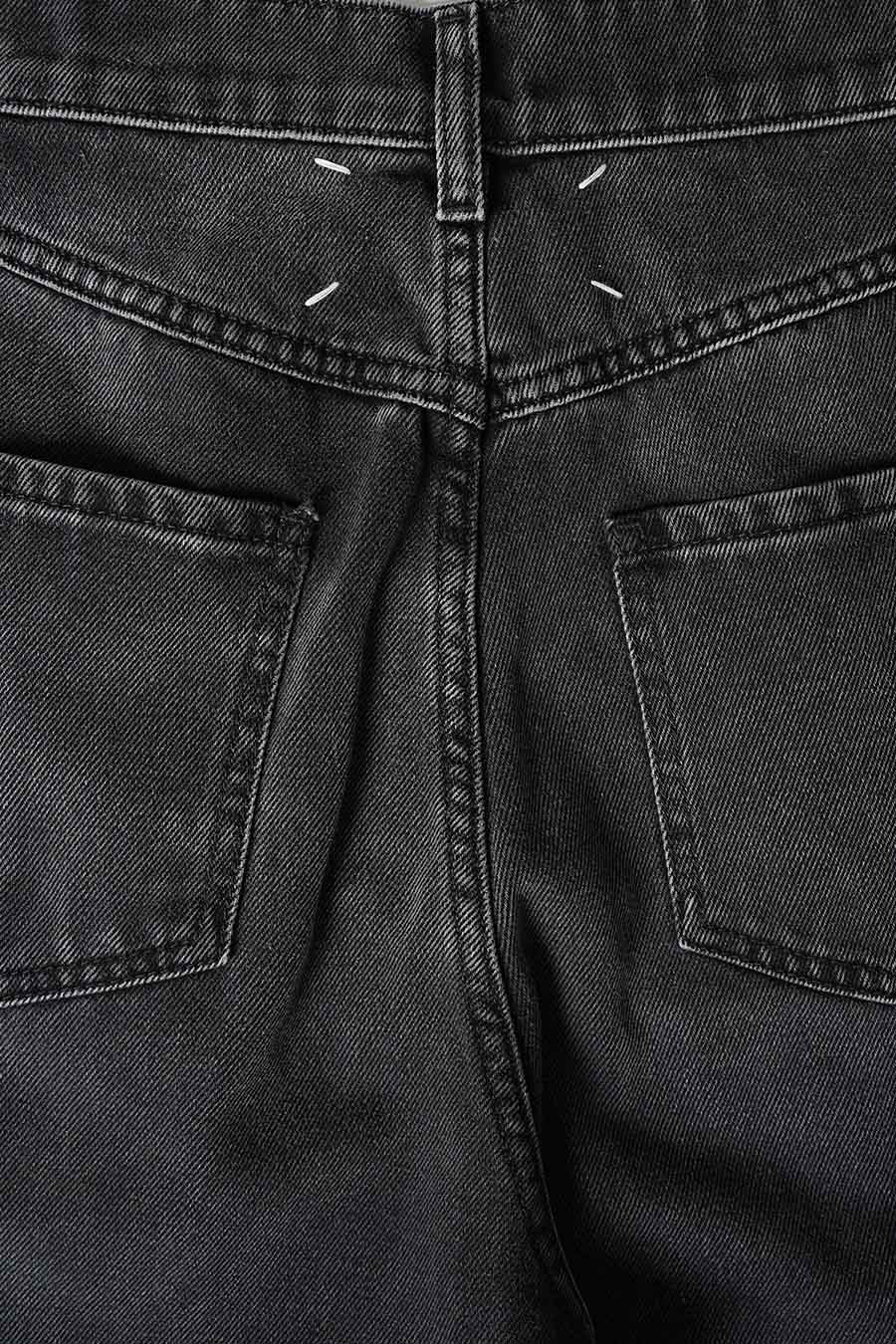 Maison Margiela - JEAN À DÉCOUPES NOIR - LE LABO STORE