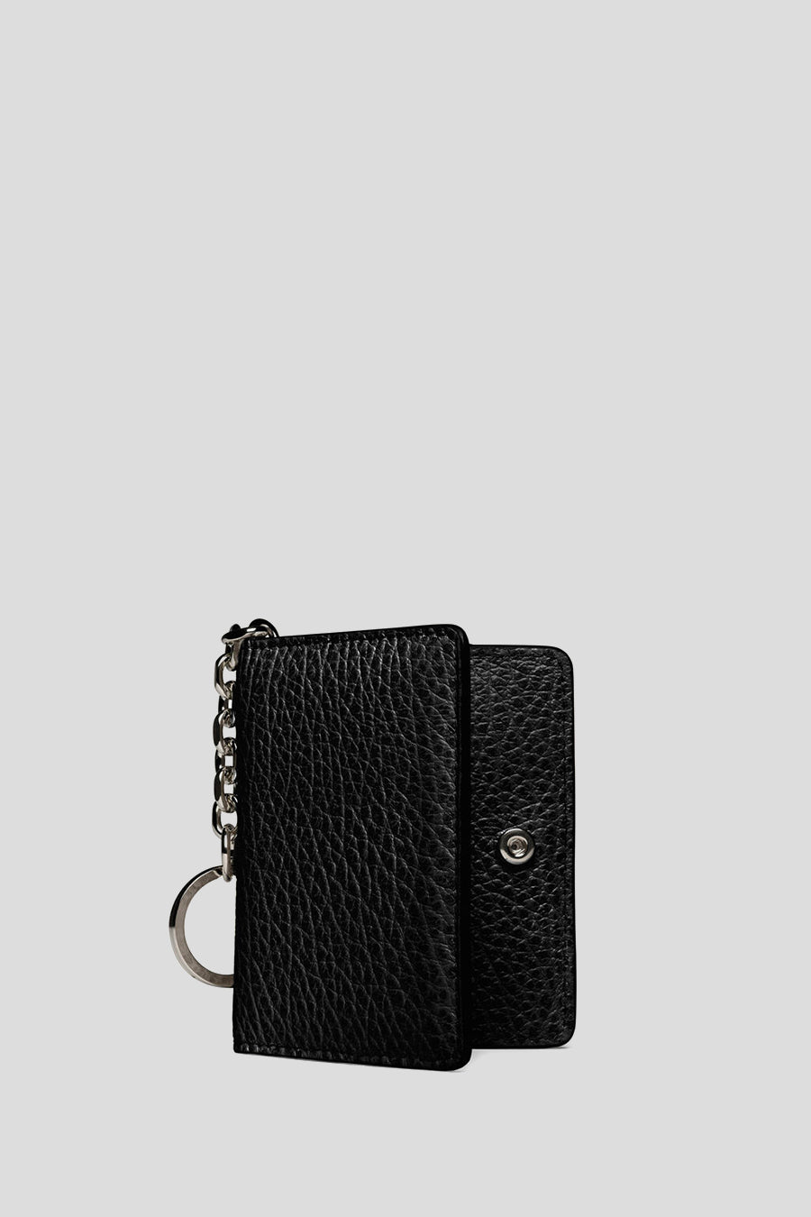 Maison Margiela - PORTE-CARTES PORTE-CLÉS FOUR STITCHES NOIR - LE LABO STORE